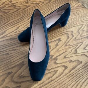 J. Crew Black Suede Pumps, Women’s Sz 9.5